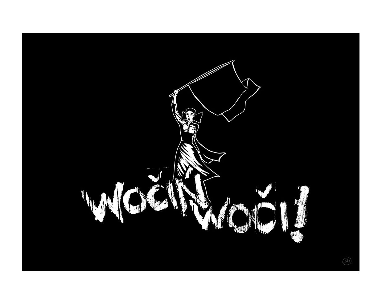 WOČIŃ WOČI! (DIN A3)