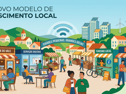 Cidades pequenas podem crescer sem grandes indústrias? A resposta pode surpreender