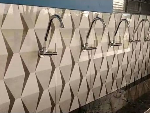 Finalizada reforma do bebedouro do Almoxarifado Municipal de Quatá