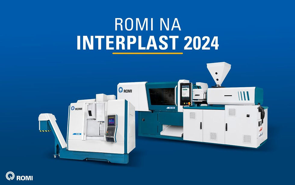 Nova Geração de Injetora e Centro de Usinagem ROMI são destaque pela Tecnologia Inovadora