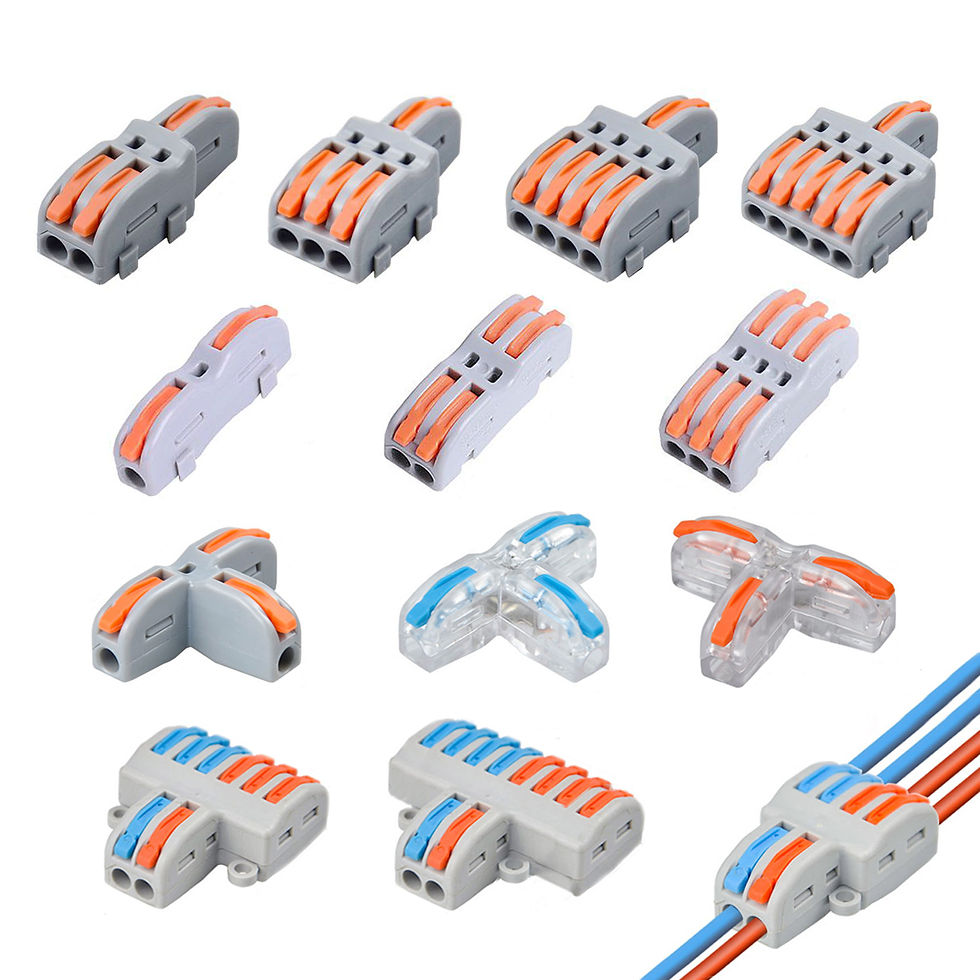 1/5/10 PCS 1 in Multiple Out Fast Electrical Connectors Universal Compact Split