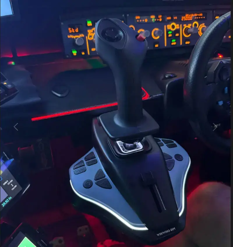 WINWING URSA MINOR Airline Joystick L Captain Flight Simulator for X-Plane P3D