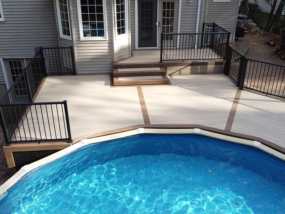 Timbertech Azek PVC Deck.