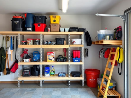 Garage shelving, we gotcha