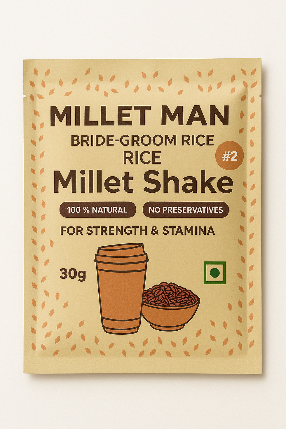 Thumbnail: Millet Shake Starter Kit- Premium Mug + Sample Sachets