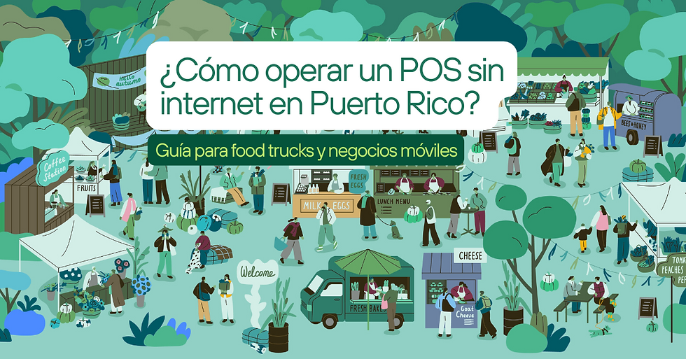 Cómo operar un POS sin internet en Puerto Rico