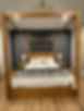 A bedroom painted by Bertrand Designs in Medford, Oregon 