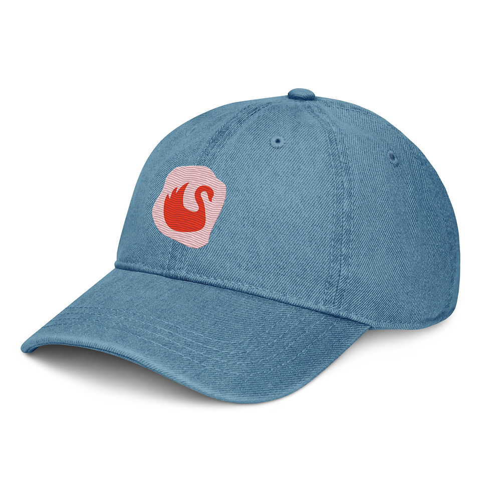 Thumbnail: Red Swan Denim Hat