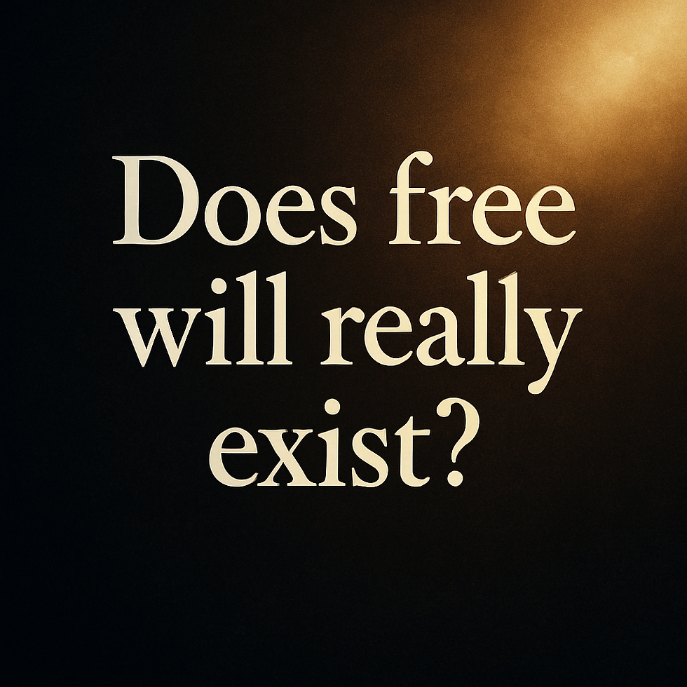 ¿Existe realmente el libre albedrío?