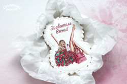 Пряник на 8 Березня