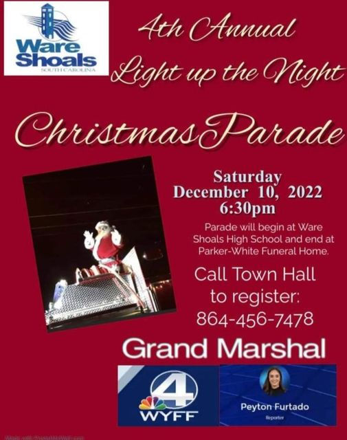 Light up the Night Christmas Parade Wareshoalssc