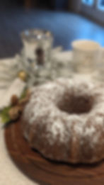 Gingerbread Pound Cake