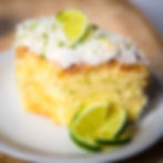 Coconut Key Lime Pound Cake