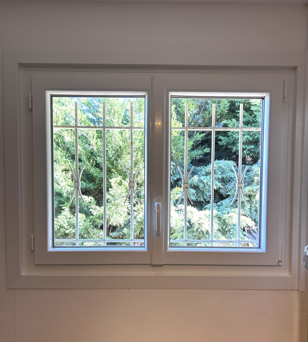 Fenêtre PVC monocoloration