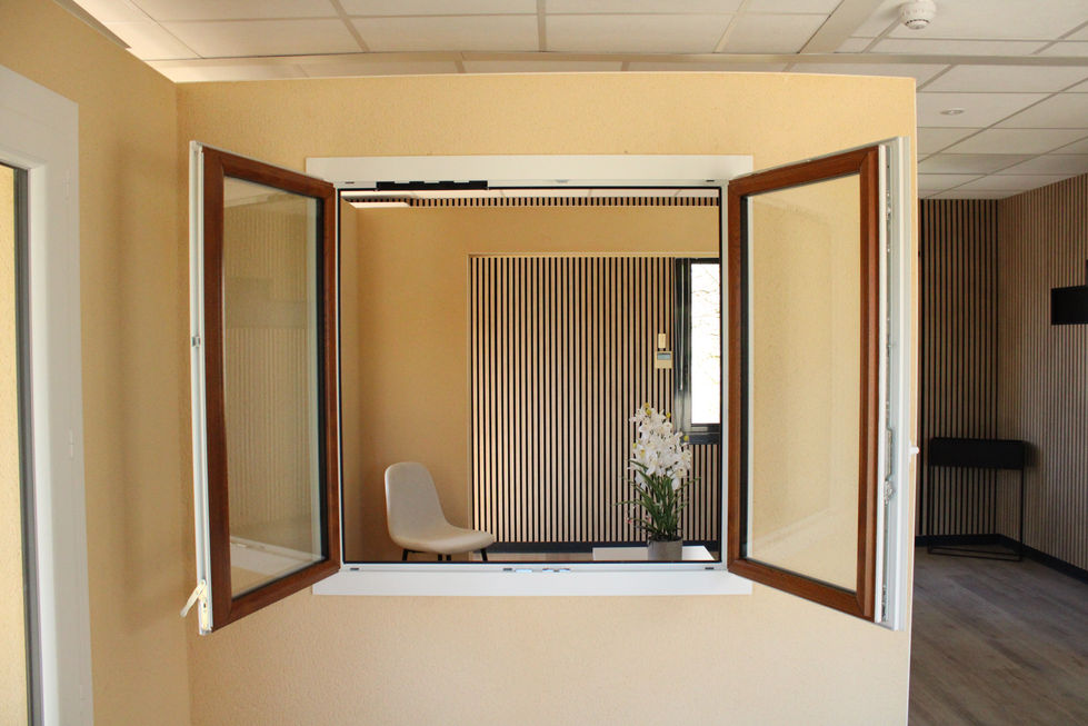 Fenêtre PVC bicoloration