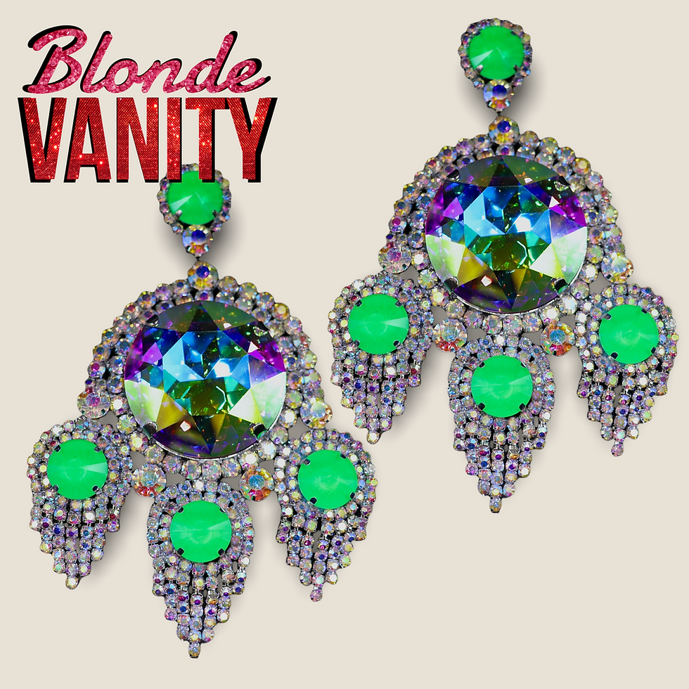 Thumbnail: Regina: Huge earring and ring set!