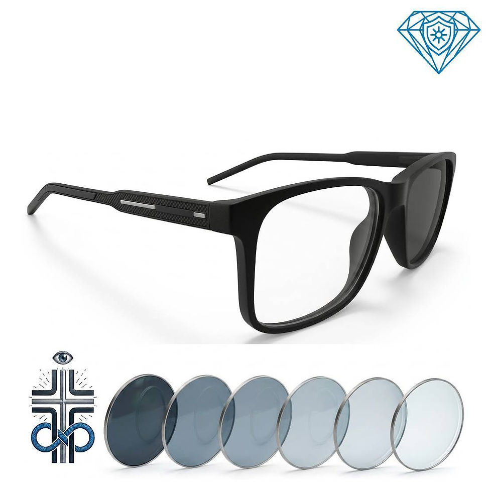 Miniatura: Gafas Óptica Policarbonato® INFINITE♾PHOTOCHROMIC Anti|Blue Formula Máximo+/-3.0