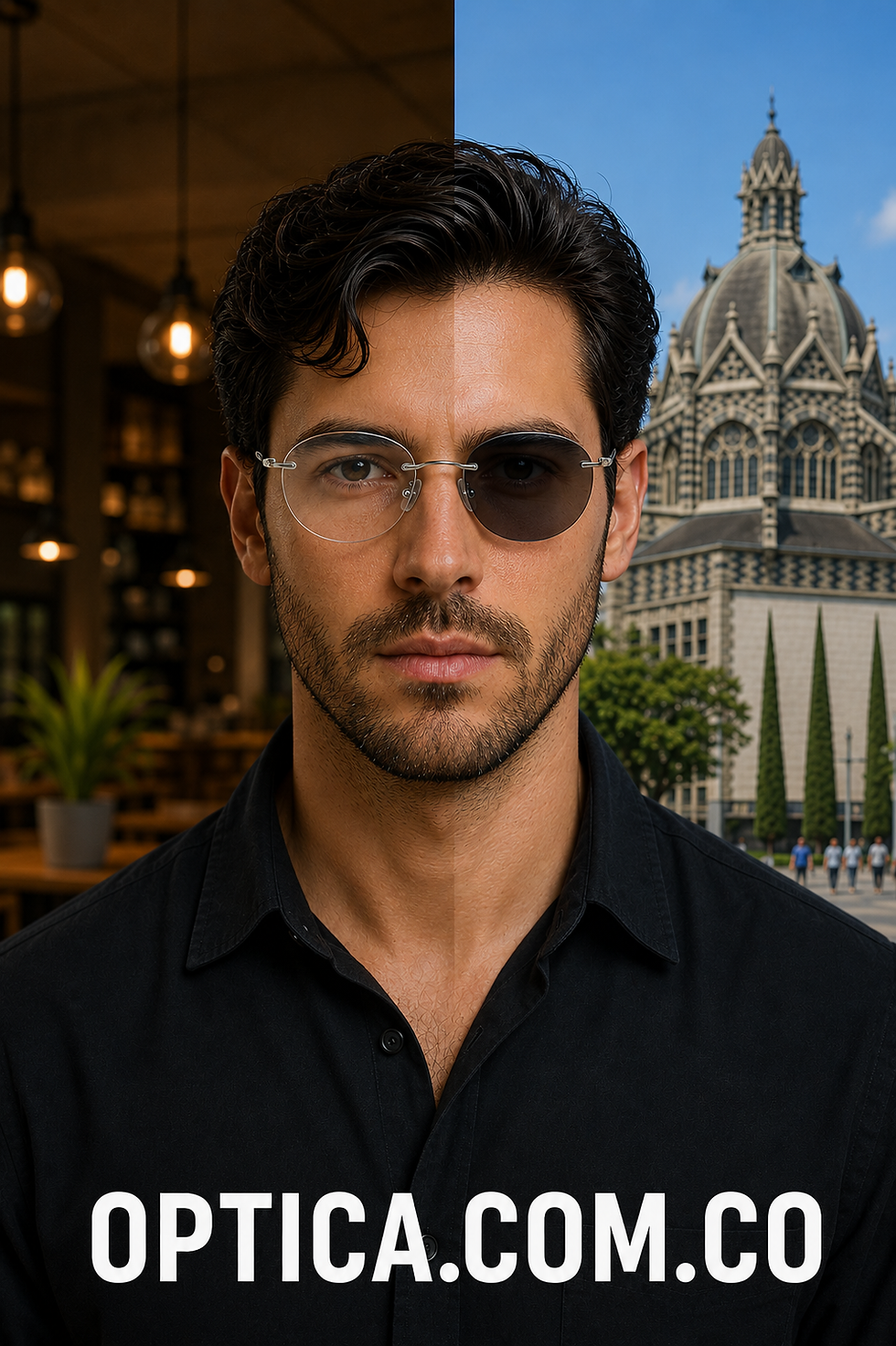 Miniatura: Gafas Óptica Policarbonato® INFINITE♾PHOTOCHROMIC Anti|Blue Formula Máximo+/-3.0