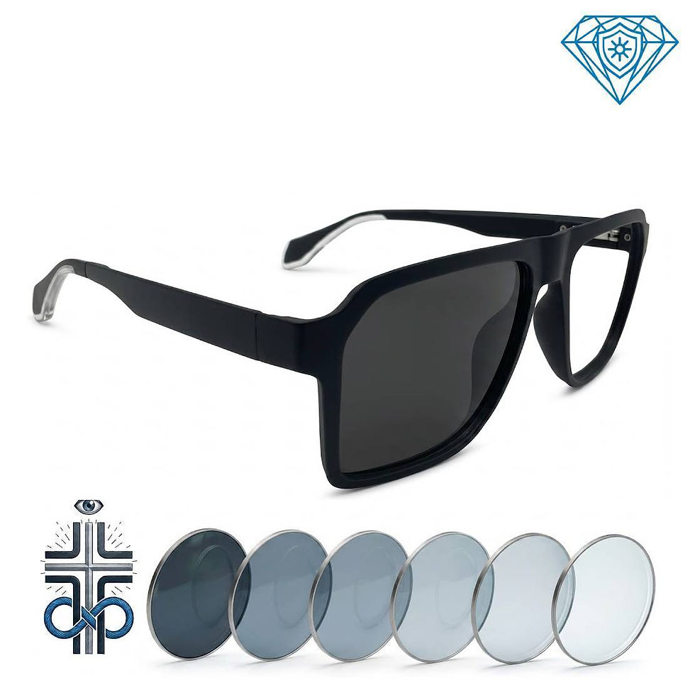 Miniatura: Gafas Óptica Policarbonato® INFINITE♾PHOTOCHROMIC Anti|Blue Formula Máximo+/-3.0