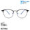 Miniatura: Gafas Óptica Retro® Di Roma Dark Anti Blue Profesional Original Luz Azul Acero