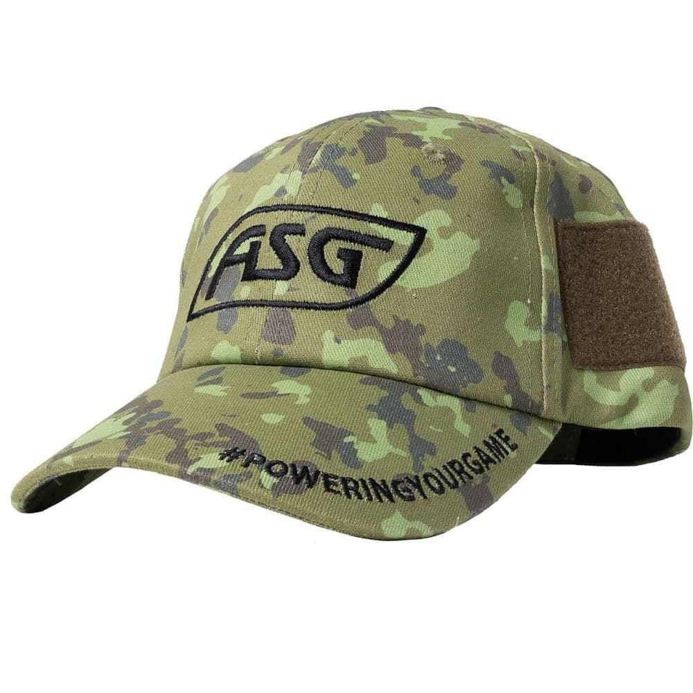 ASG Logo Baseball Hat Cap Green Danish Camo Airsoft