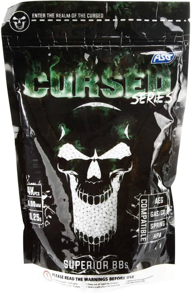 ASG Cursed .25 BB's 1KG (4000rnds)