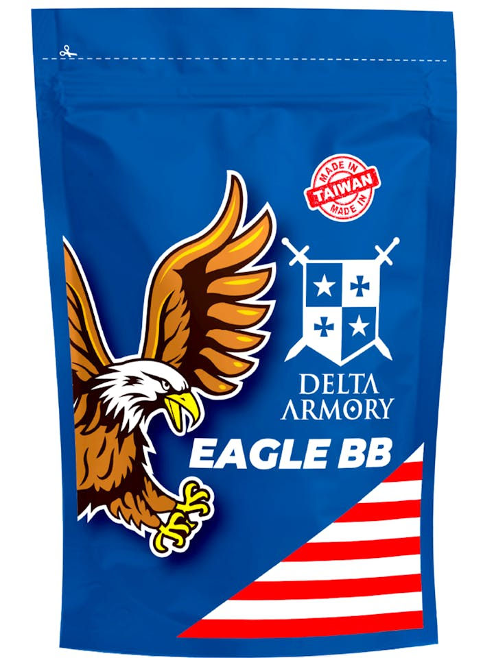 Delta Armory 0.30g Tracer EAGLE BBs; 1KG Bag
