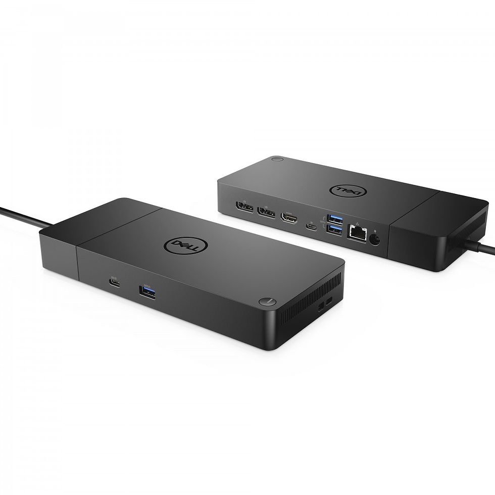 Thumbnail: DELL WD19S-180W Wired USB 3.2 Gen 2 (3.1 Gen 2) Type-C Black