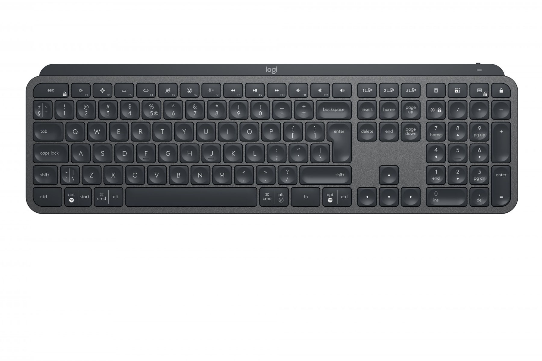 Logitech 920-010251 MX Keys for Business Keyboard Graphite