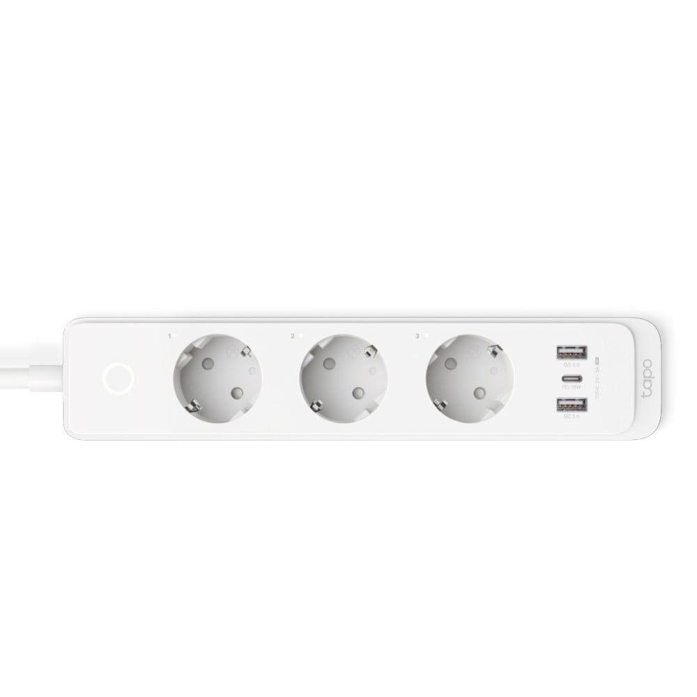 TP-Link Tapo P300 Smart Power Strip with 3 AC Outlets and USB Ports