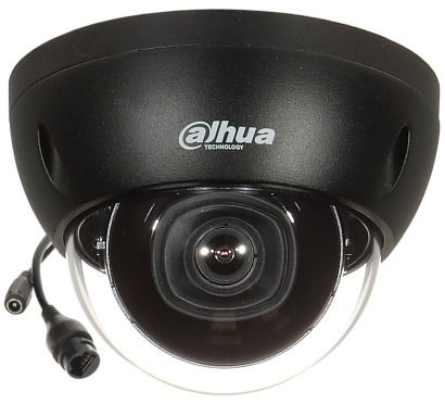 Dahua IPC-HDBW2541E-S-0280B-BLACK 5MP IR Fixed-focal Dome WizSense Network Camer