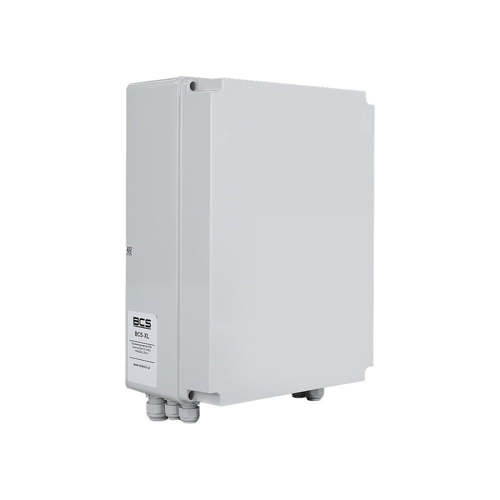 BCS BCS-XL External Enclosure Gray IP56 with Battery Space 18Ah 300x220x120mm