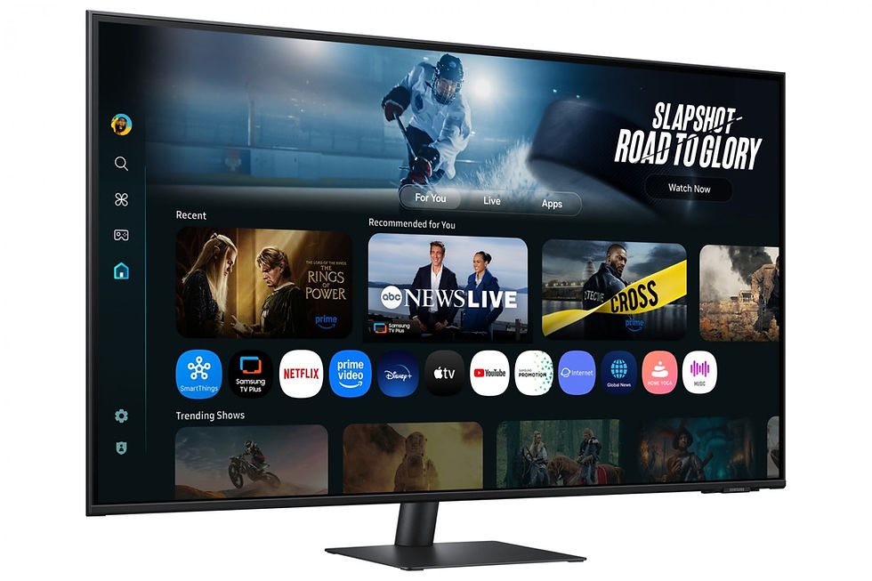 Thumbnail: Samsung M7 M70F computer monitor 43" 3840 x 2160 pixels 4K Ultra HD LCD Black