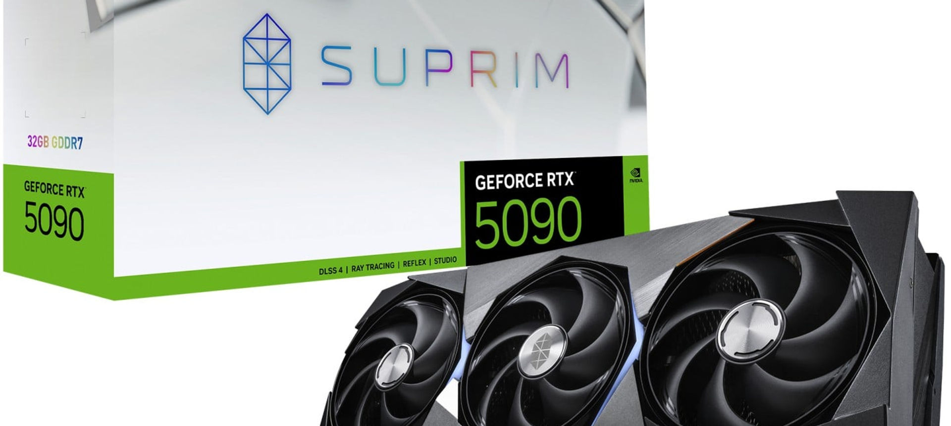 MSI GeForce RTX 5090 Suprim SOC 32GB GDDR7 DLSS4