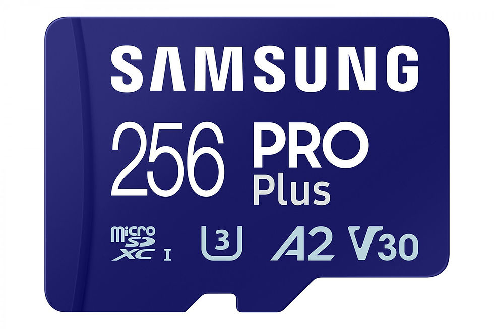 SAMSUNG PRO Plus microSD 256GB UHS-I U3 Full HD 4K UHD 180MB/s Read 130MB/s Writ