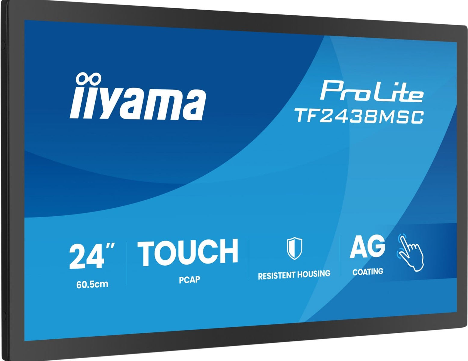 iiyama TF2438MSC-B2 ProLite Touch Monitor 23.8" IPS FHD PCAP 10-point DeepContra