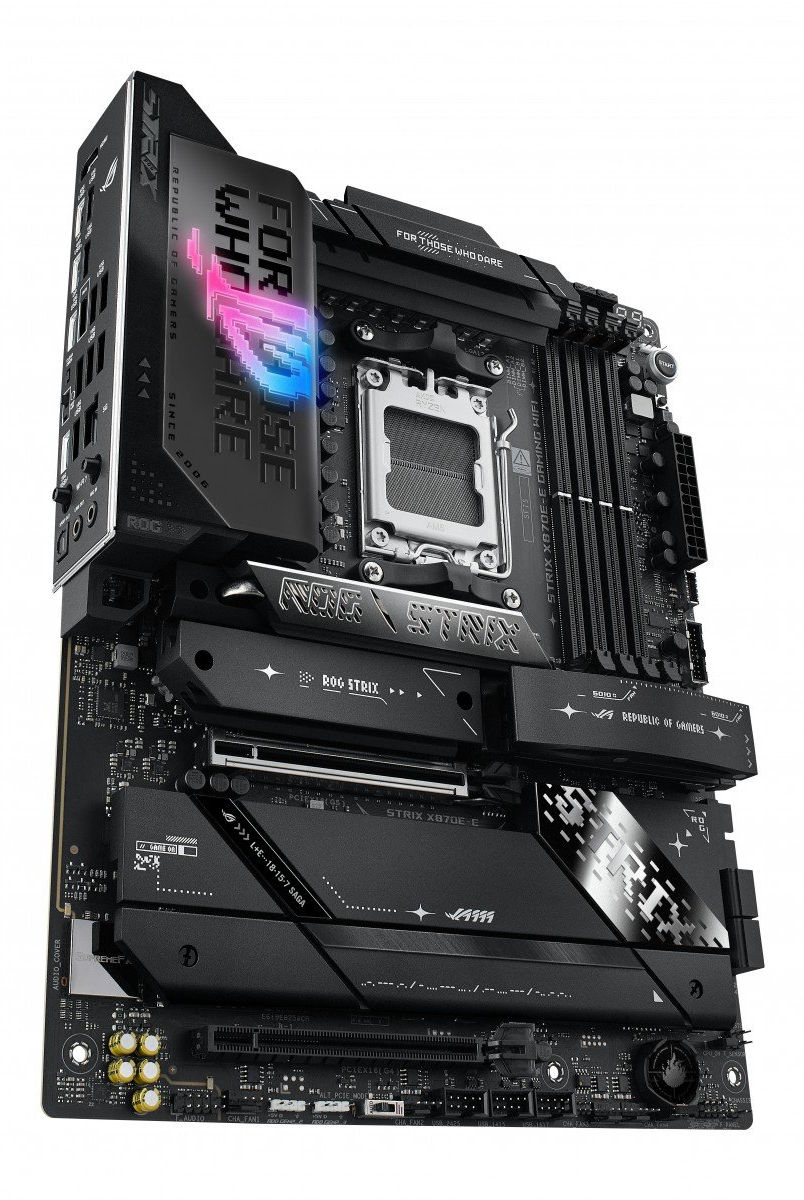 Thumbnail: ASUS ROG STRIX X870E-E GAMING WIFI | X870, AM5, DDR5, M.2, SATA, USB4 Type-C, Wi