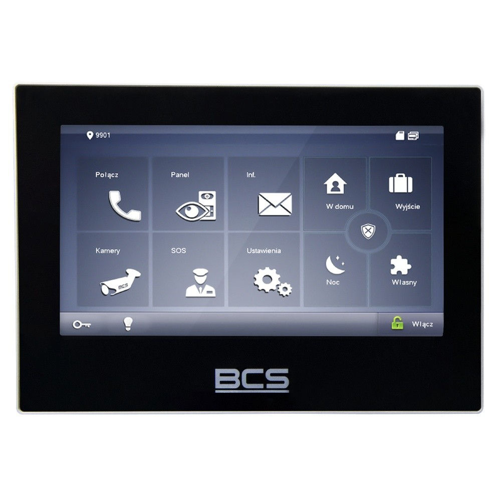 BCS BCS-MON7700B-S IP Video Monitor with Remote Viewing Feature