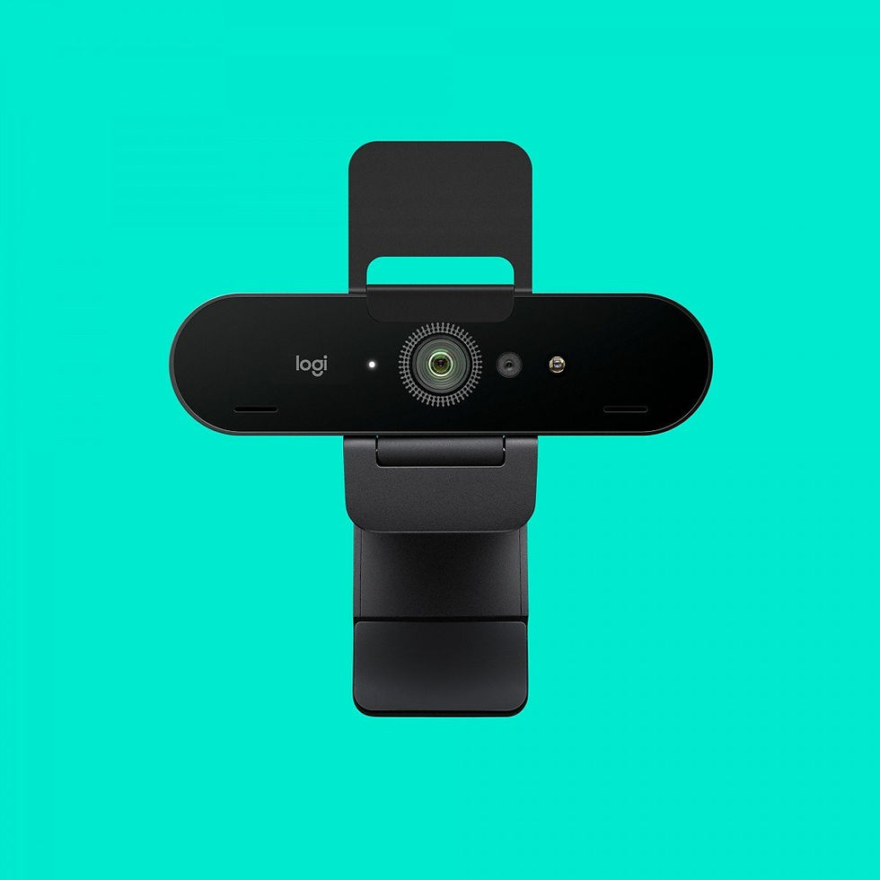 Thumbnail: Logitech 960-001194 BRIO Stream Webcam 1080p 60fps USB 3.0 Black