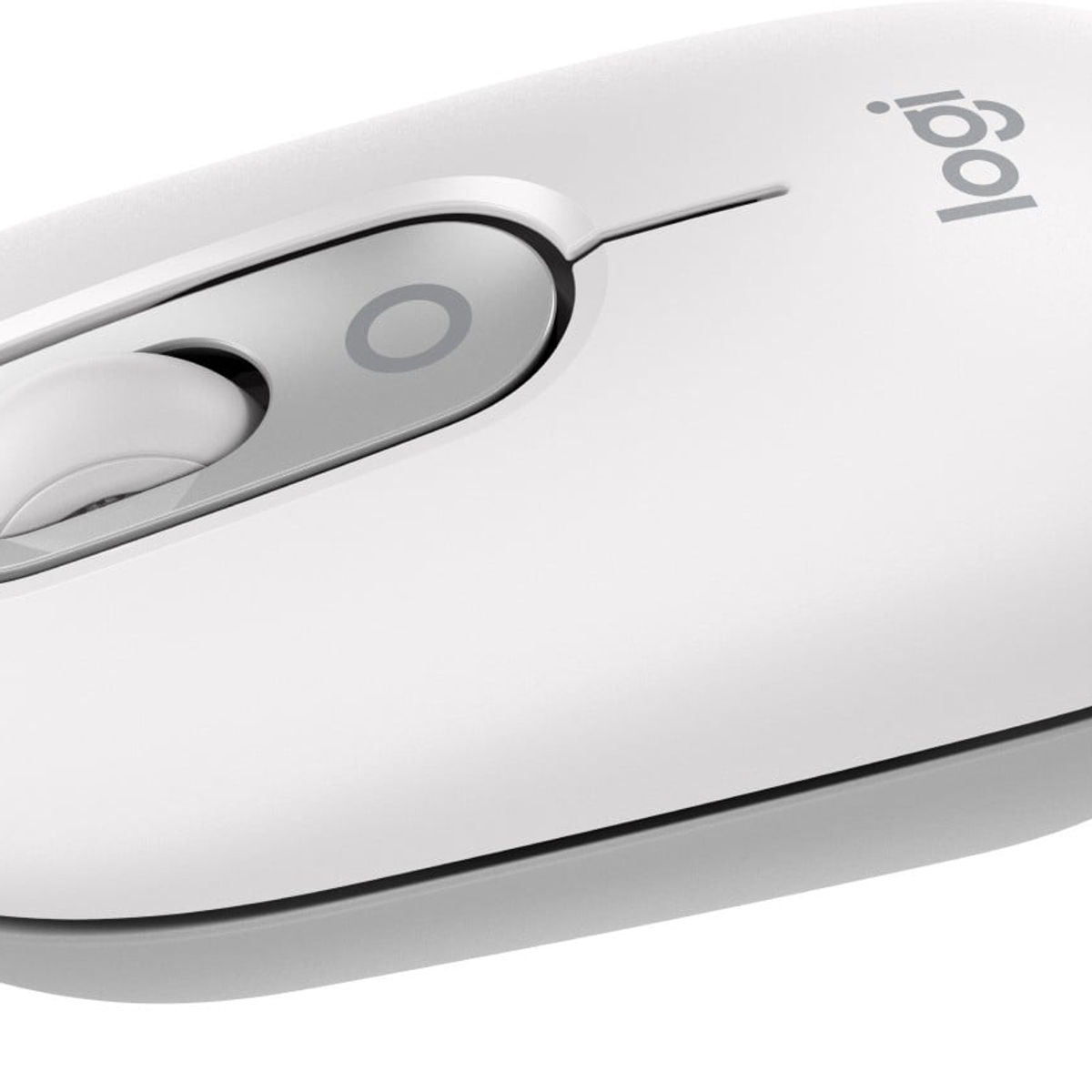 Logitech 910-007411 POP Mouse with Emoji Off-white