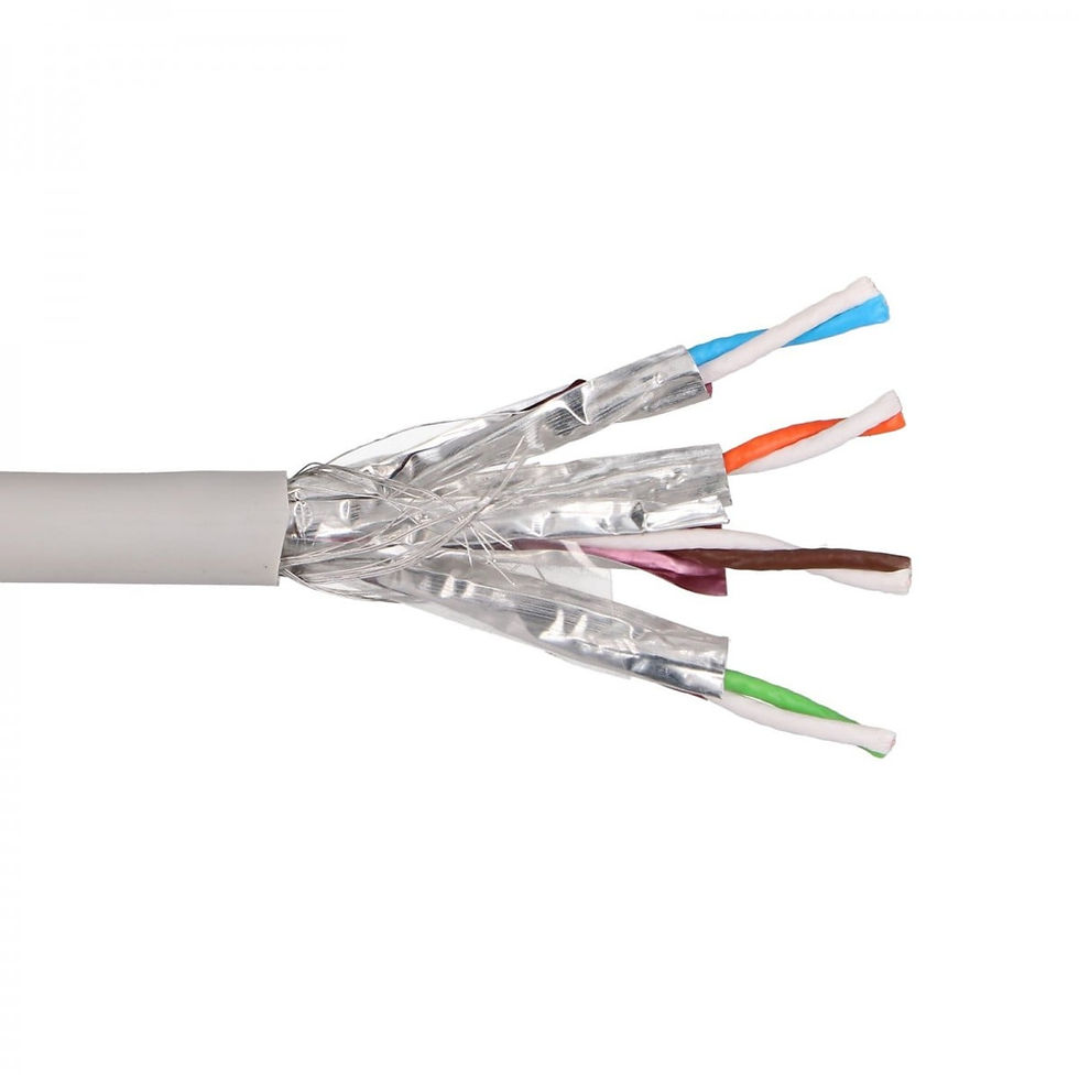 Thumbnail: Extralink EX.96556 Cat7 S/FTP Indoor Network Cable 100m