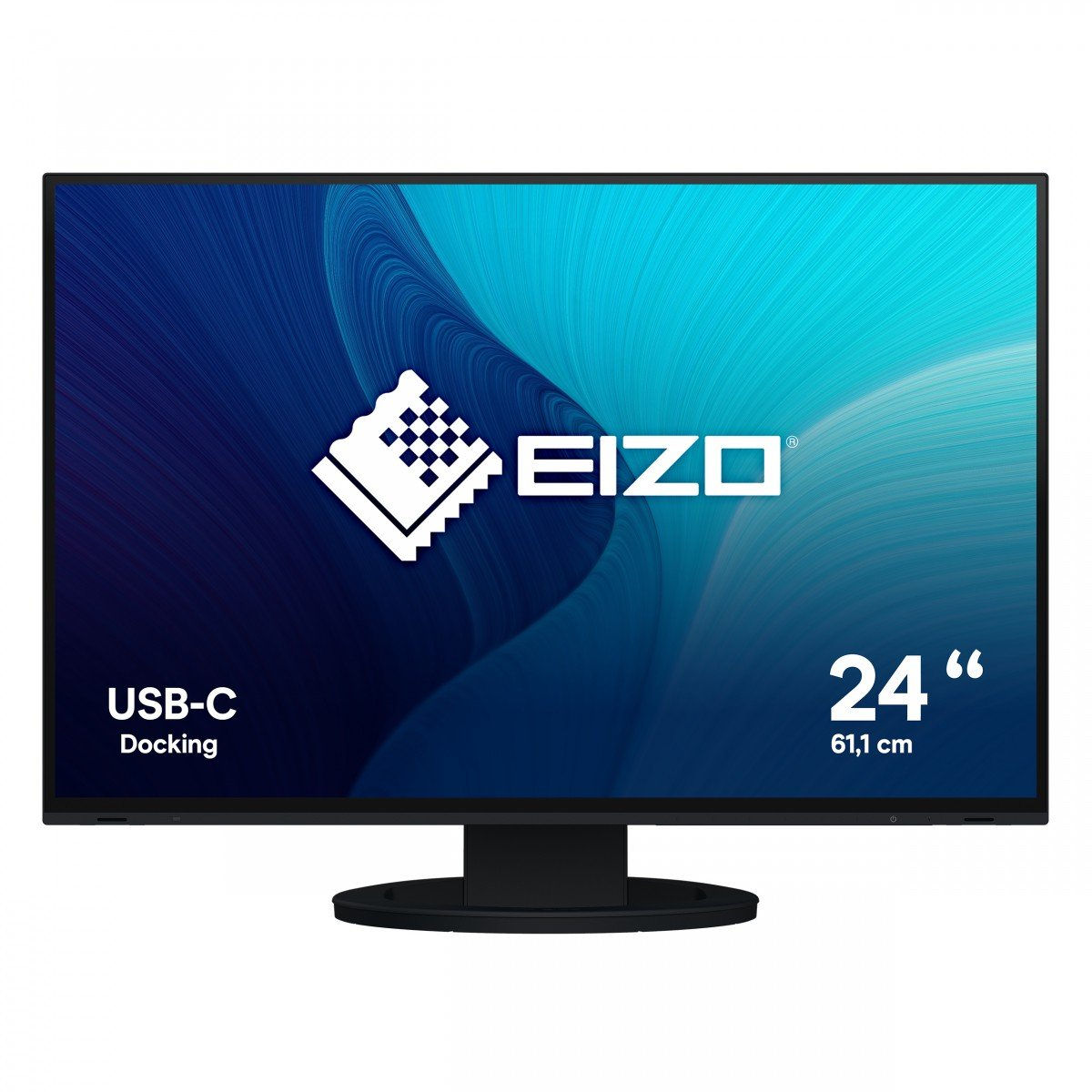EIZO FlexScan EV2485-BK LED display 61.2 cm (24.1") 1920 x 1200 pixels WUXGA Bla