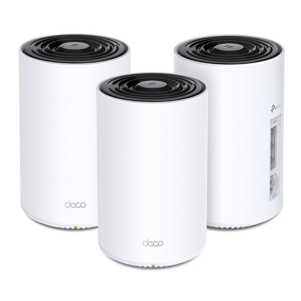 TP-Link Deco PX50(3-pack) AX3000 + G1500 Whole Home Powerline Mesh Wi-Fi 6 Syste
