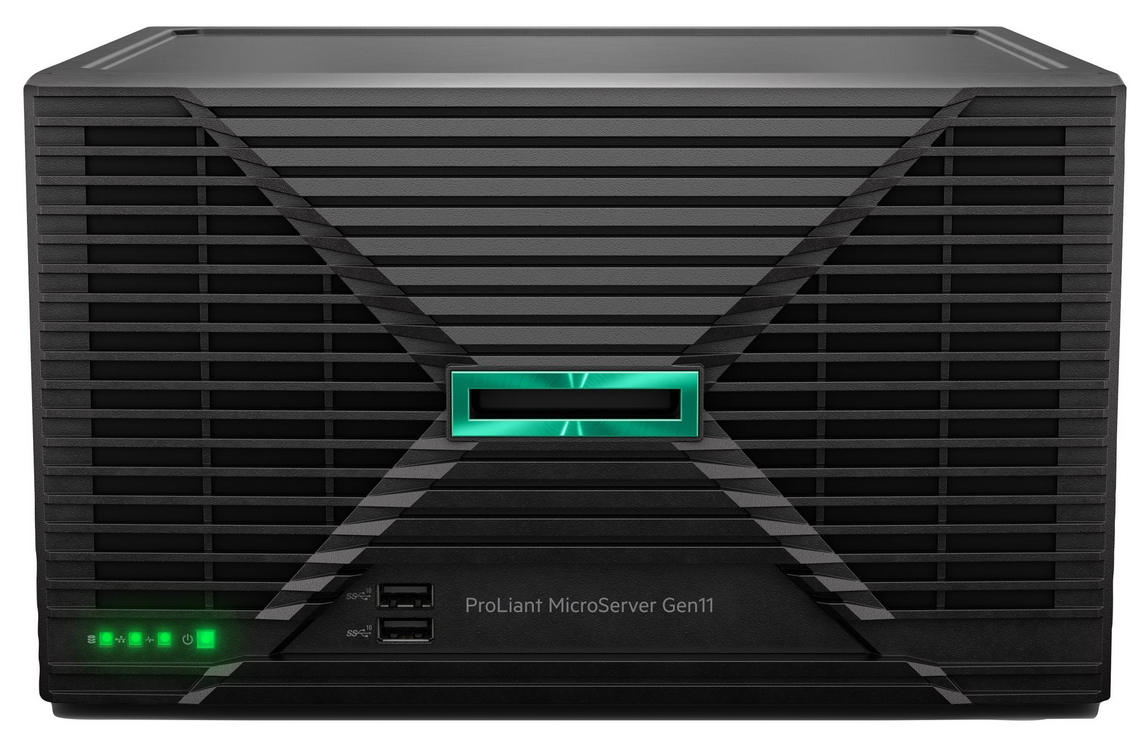 HPE ProLiant MicroServer Gen11 Intel E-2434 Quad-Core (3.40GHz 12MB) 16GB (1 x 1