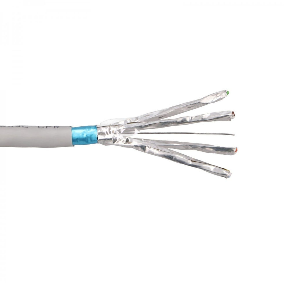 Thumbnail: Extralink EX.96617 Cat6A F/FTP Indoor Network Cable 50m