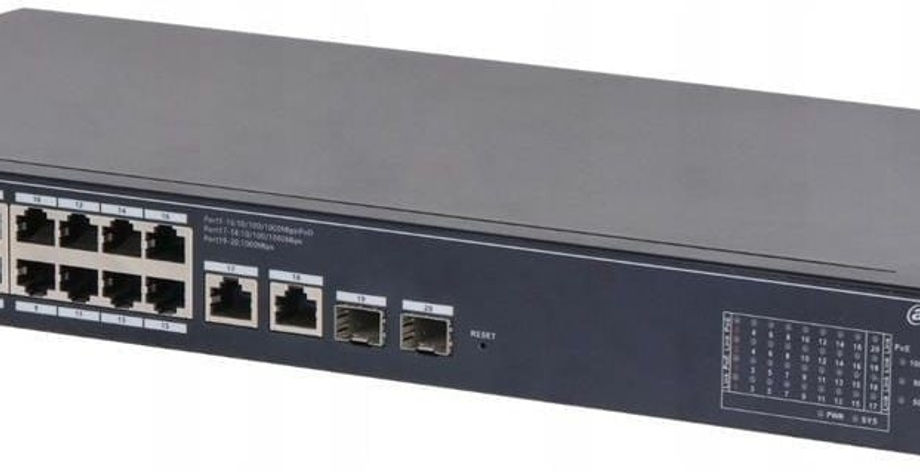 Dahua SG4020LP 16-Port POE Switch with SFP Module