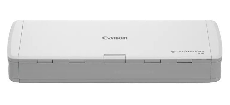 Canon imageFORMULA R10 mobile scanner with feeder A4 600 DPI 12ppm