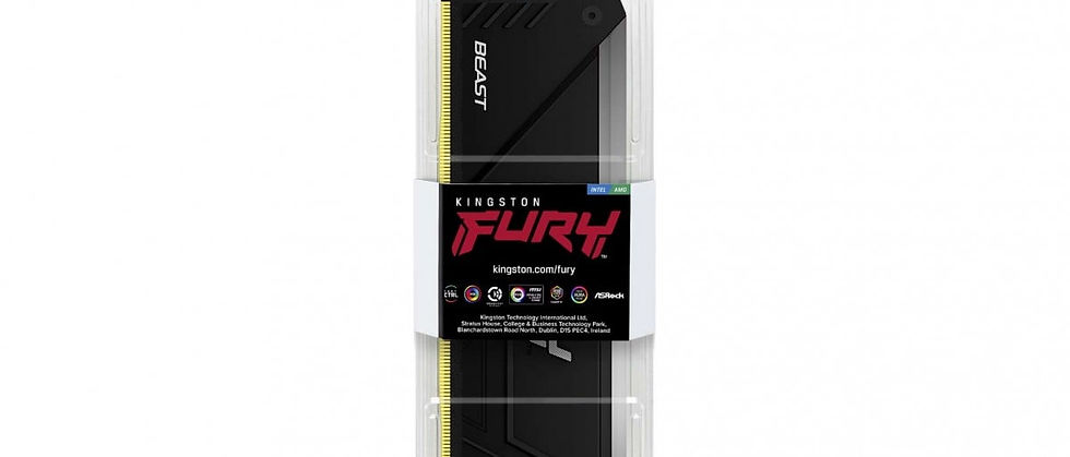 Thumbnail: Kingston Technology FURY Beast 16GB 3600MT/s DDR4 CL18 DIMM RGB