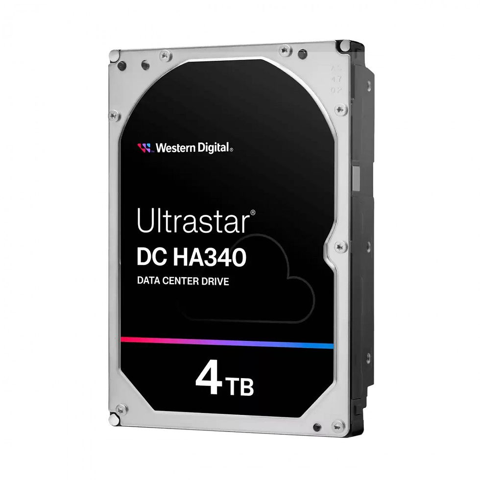 WD Ultrastar DC HA340 4TB 3.5-inch SATA III hard drive