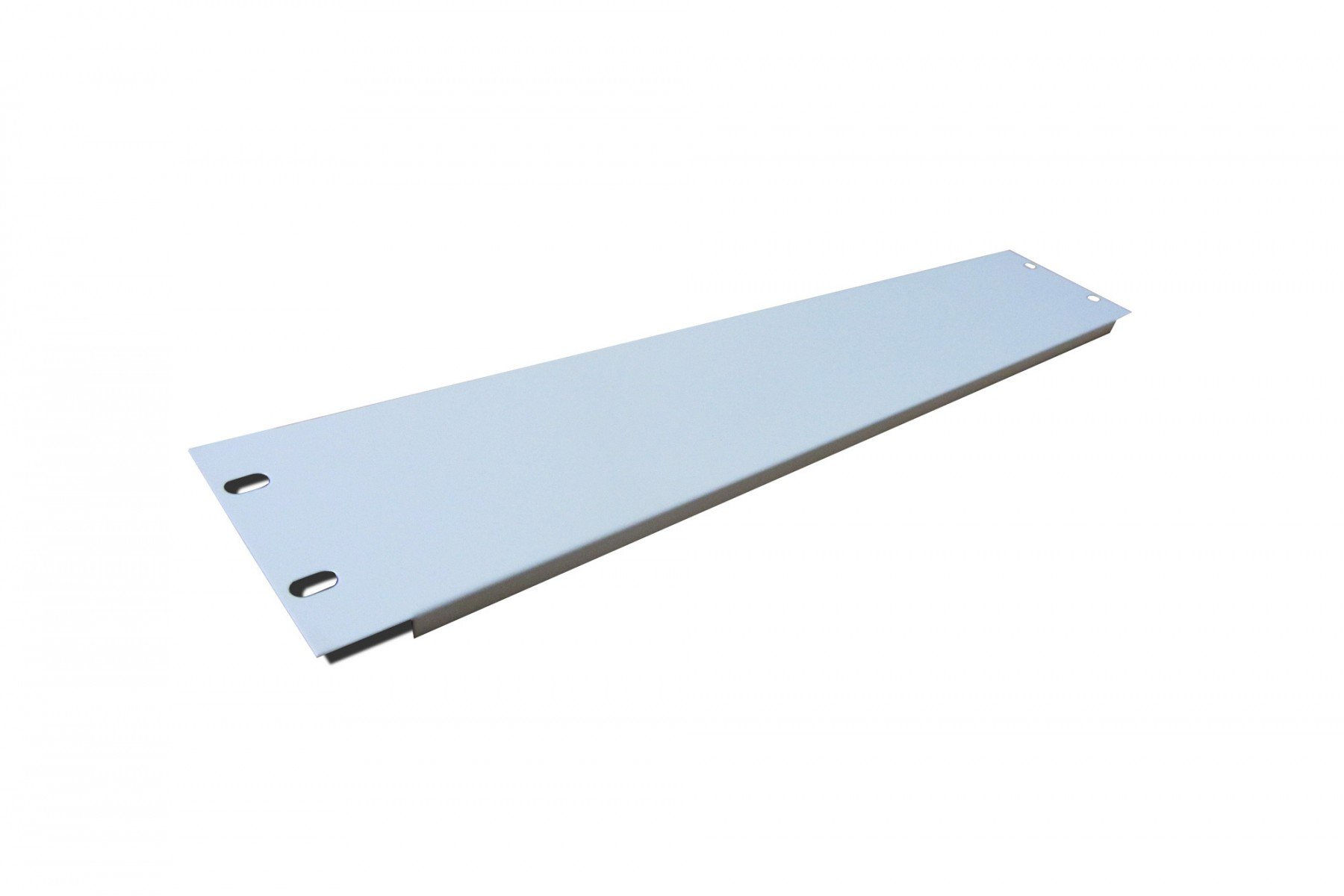 2U rack blank panel for 19" Cabinet, Gray (RAL 7035)